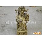 銅財神 文財神工藝品 銅質工藝品 工藝品擺件高16CM  001
