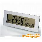 電子萬(wàn)年歷 金屬材質(zhì) 帶鬧鐘 日歷 溫度計(jì) 濕度顯示 可定制LOGO