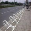 高低環形單向圓形不銹鋼自行車架