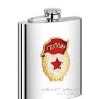 7OZ304/201砂光/鏡面貼鋁/鋅標不銹鋼小酒壺/酒壺隨身禮品 ST-07