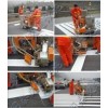 南寧良慶區停車場車位劃線整齊美觀